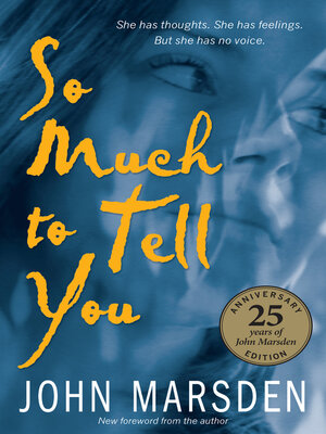 cover image of So Much to Tell You